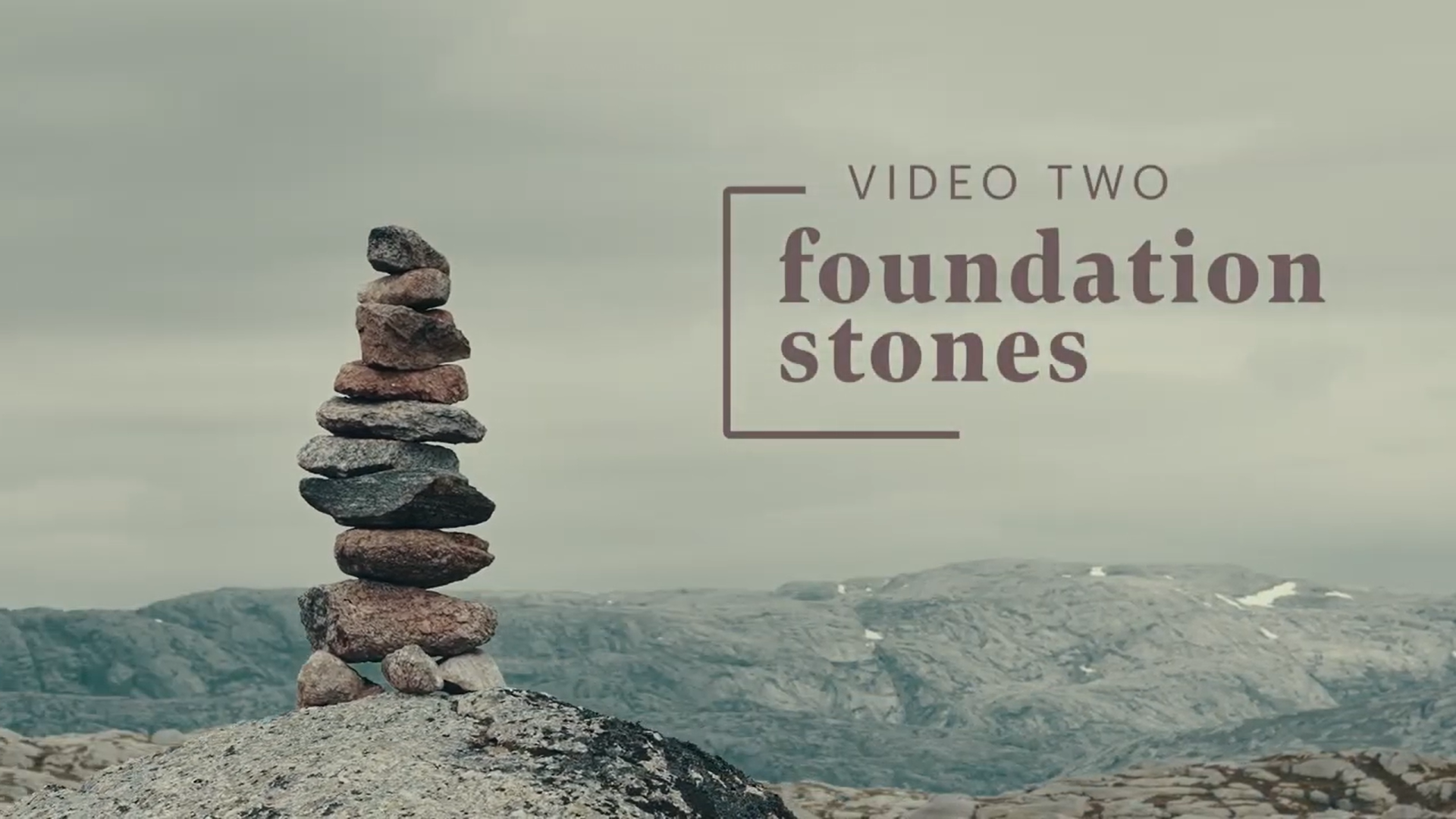 Foundation Teaching #2